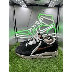 Nike Air Max 90 Football NFL Edition Black Brown Sneakers DJ5981-001 Mens Size 8